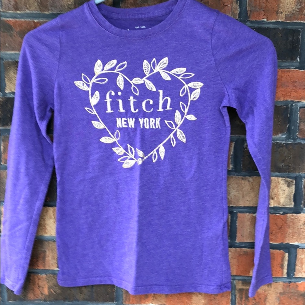 Girls Abercrombie long sleeve t-shirt